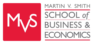 Martin V. Smith School of Business & Economics Logo